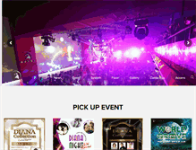 Tablet Screenshot of clubdiana.jp